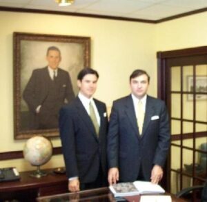 Our original professional partners Armen Grigorian and Christopher Brown, in 1995